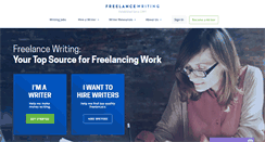 Desktop Screenshot of freelancewriting.com